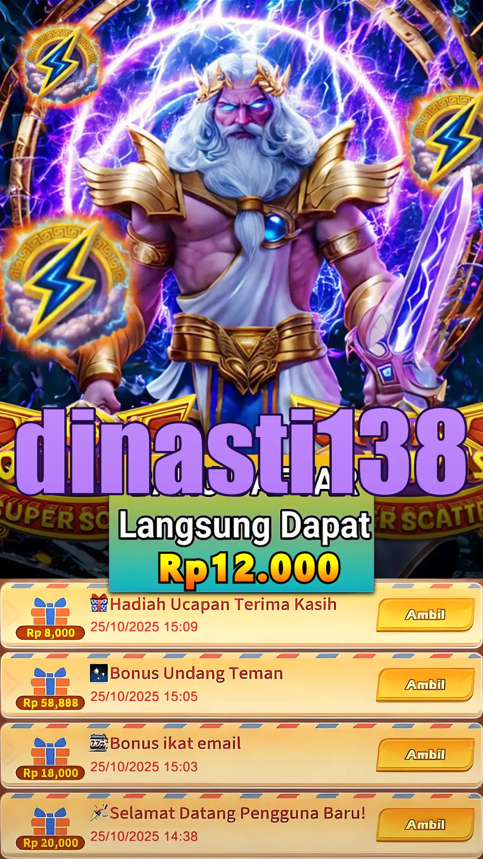 dinasti138 Masuk